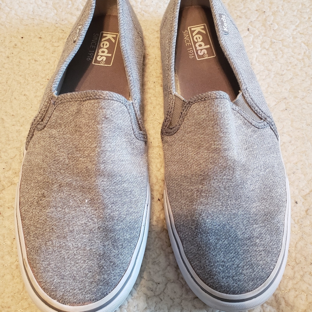 Gray Kids loafers